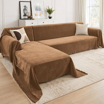 Sectional Couch Covers for Sofa Washable L Shaped Couch Cover XXXL