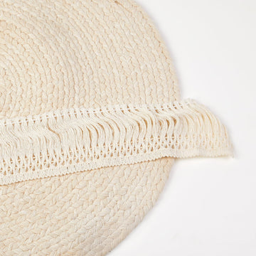 Long Fringe Trim - Handmade Cotton Tassel Trim for DIY Crafts,Boho Style Home,Clothes Accessories & Textile - 10 Yards