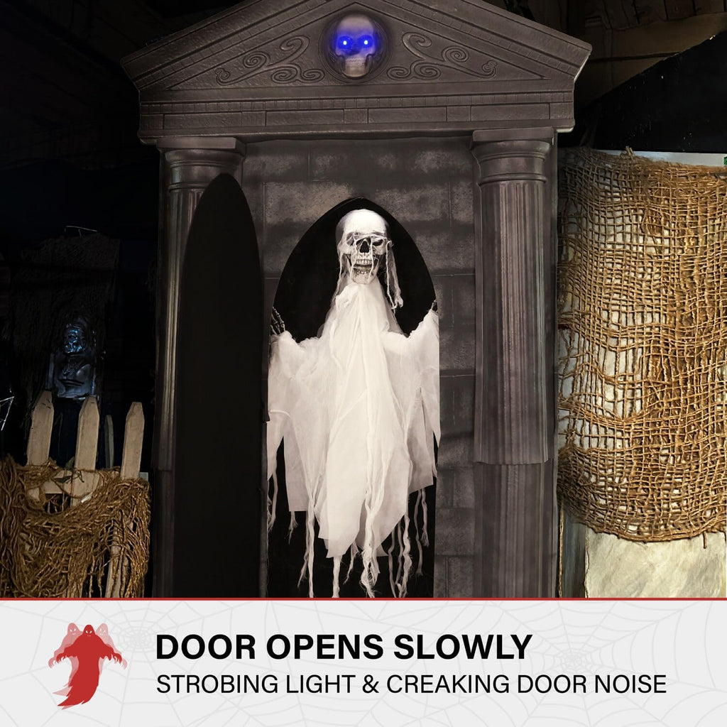 6.7-Ft. Motion-Activated Animatronic Mausoleum
