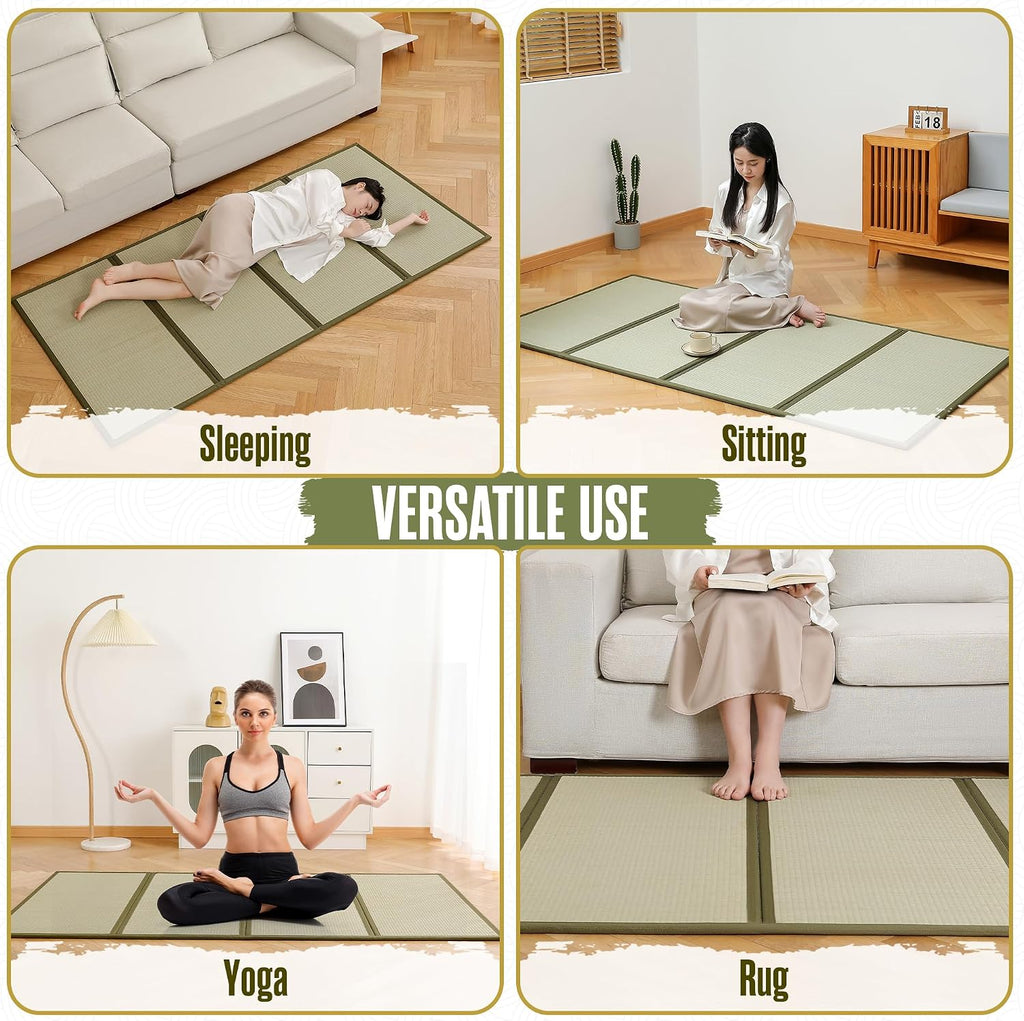 Tatami Mat, Tatami Mattress, Japanese Sleeping Mat, Traditional, 80x40