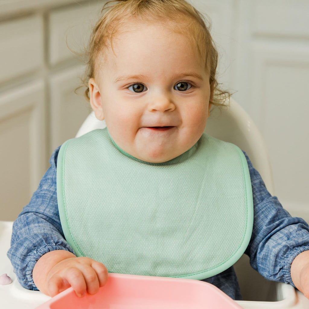 Feeding Bibs 8 Pack - Waterproof and Absorbent Infant Drool and Feeding Baby Bib (Boy Pastel New 8-Pack)