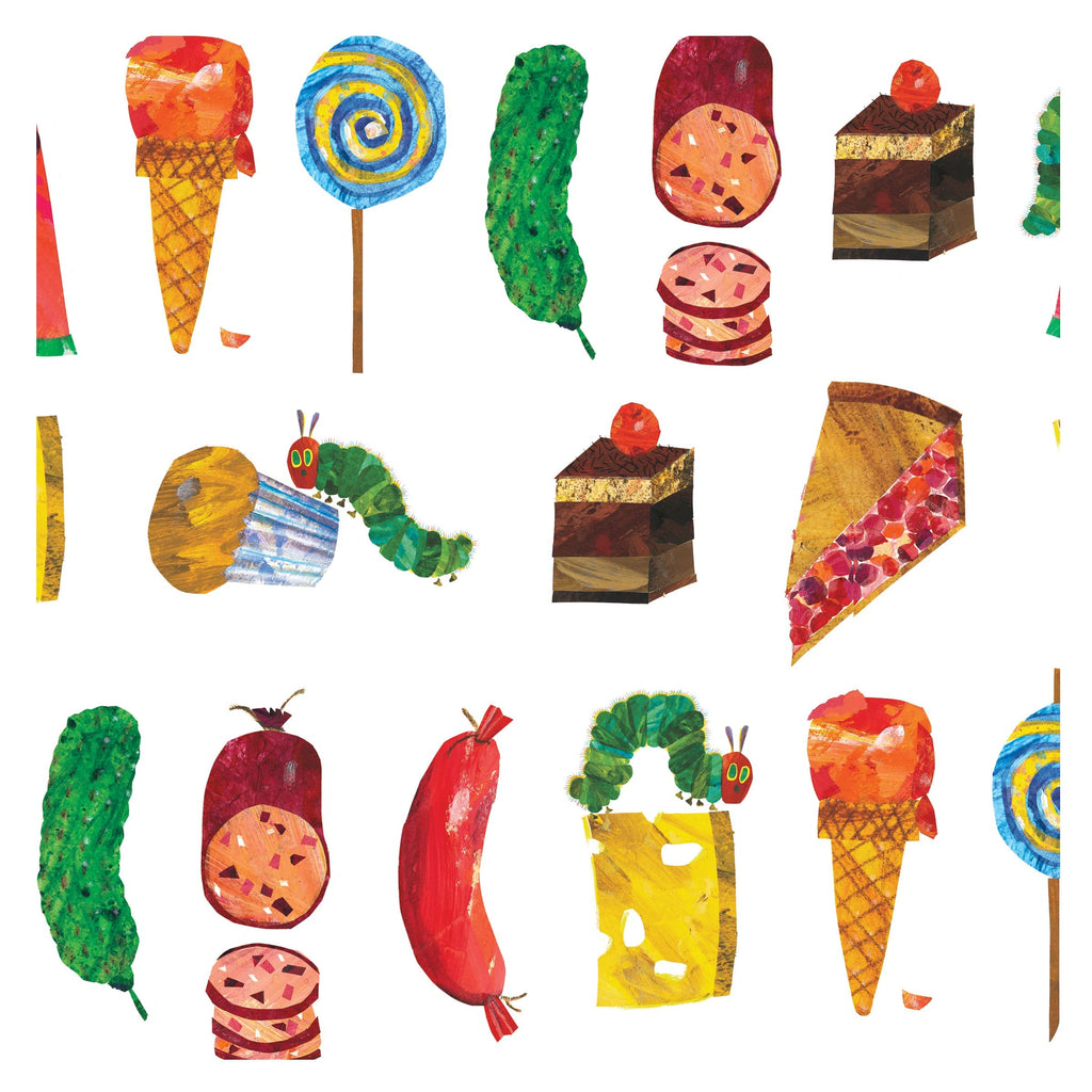 Eric Carle Food Parade Feeding Crafting Bib Smock Preschool 3-5