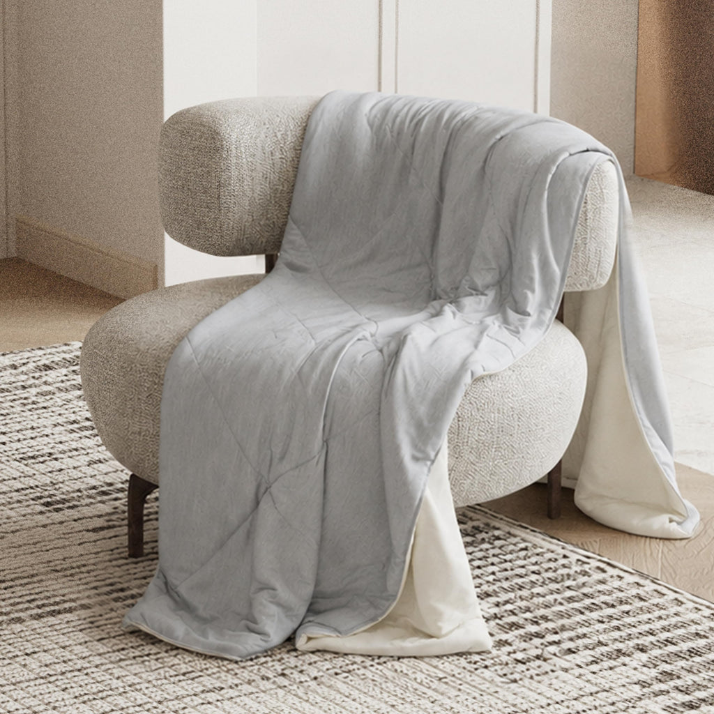 Lightweight Comforter King, Gray All Season Fall Bedding