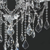 24-Light 50" Crystal Chandeliers Large Foyer Chandelier for High Ceilings, Black Staircase Chandeliers Big Entryway Maria Theresa Chandelier Living Room Light Fixture for Stairway, Entry A109-B0F8B8M6NH