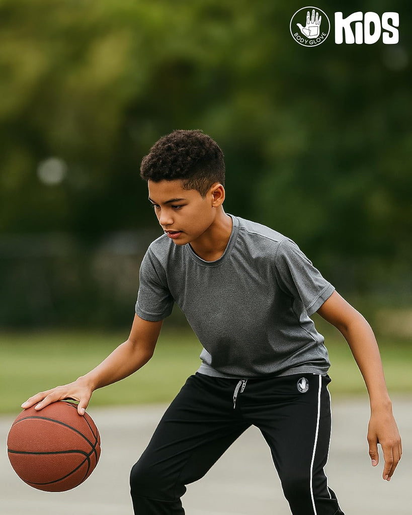 Boys Sweatpants 4 Pack Active Performance Tricot Jogger Pants
