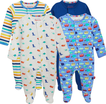 Cloudstretch Pack Bundle | Magnetic Baby Footie Pajamas
