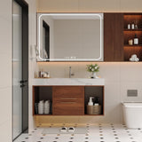 40" Floating Bathroom Vanity with Ceramic Sink