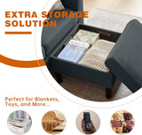 Sectional Sofa Couches for Living Room, L Shaped Couch 3-Seat Convertible Sectional Sofas with Removable Storage