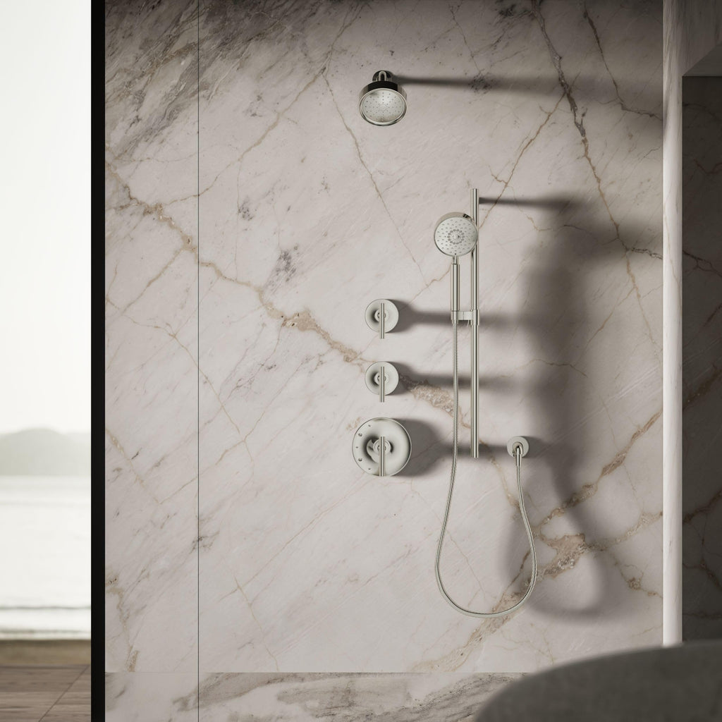 965-AK-SN Purist Single-function showerhead, 2.5 gpm, Vibrant Polished Nickel