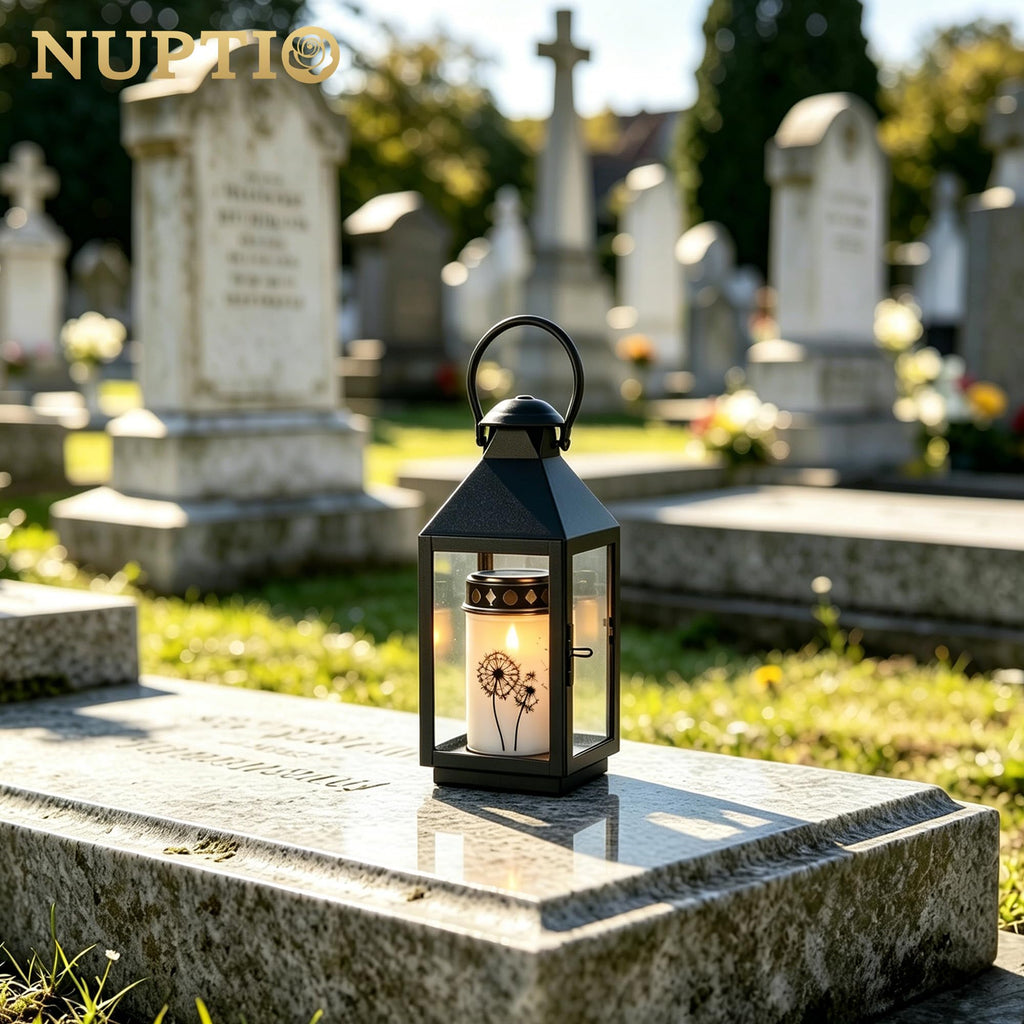Black Decorative Candle Lantern: Metal Pillar Candle Holders