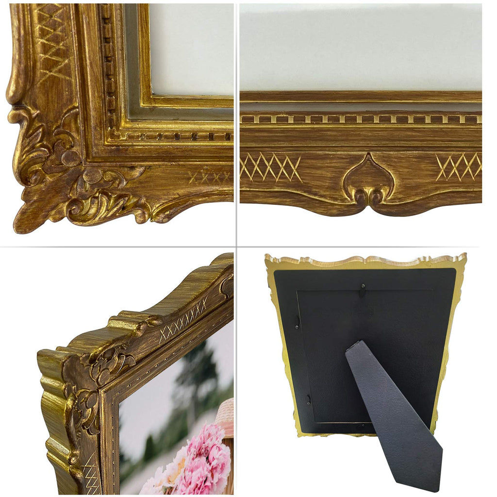 8x10 Vintage Bronze Picture Frame