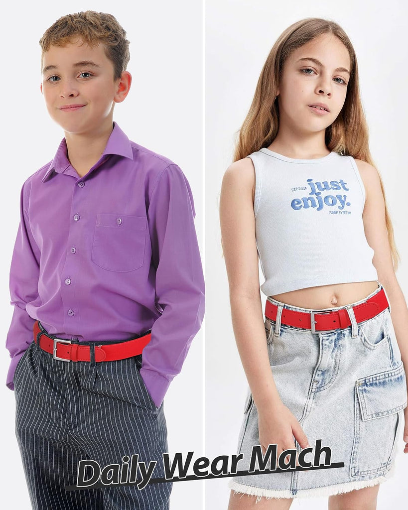 Youth Baseball Belt for Boys Adjustable Elastic Kids Softball Belt