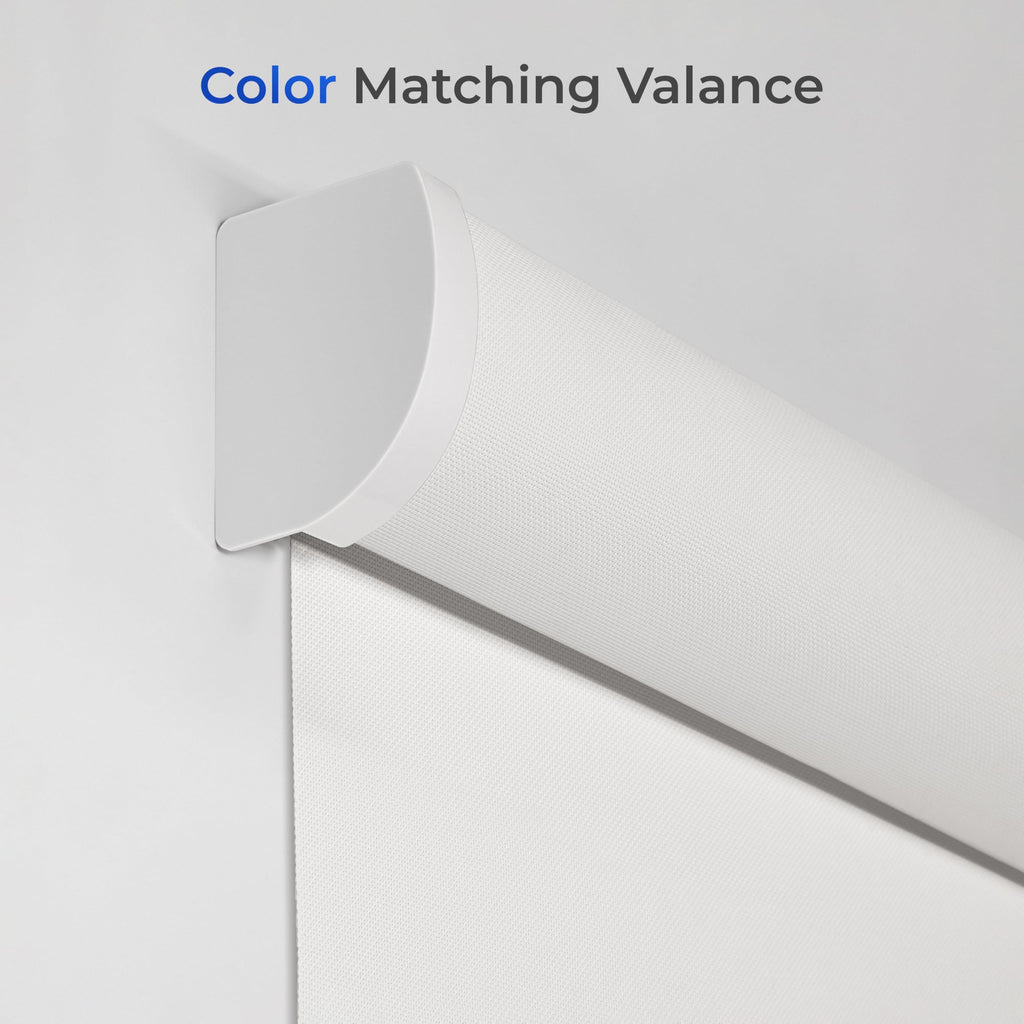 Light Filtering Solar Shades, 26" W x 72" L White