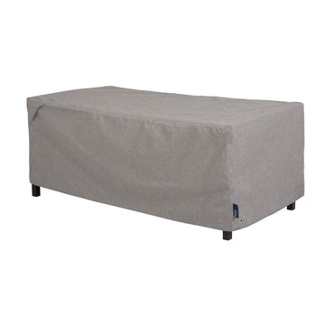 Garrison Patio Ottoman/Coffee Table/Fire Pit Cover - Water-Resistant Fabric - Heavy-Duty Protection for Outdoor Patio