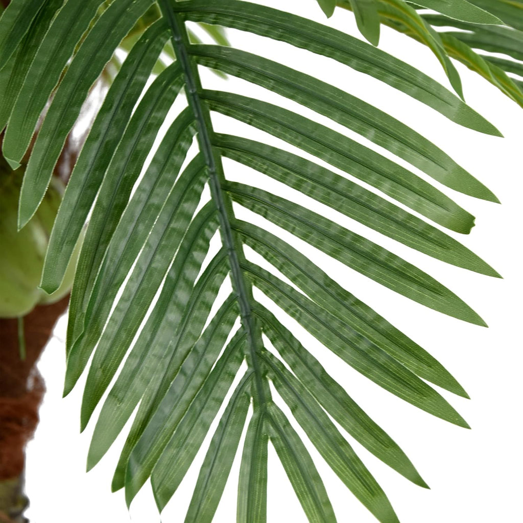 Phoenix Palm Tree 8FT Tall Large Faux Coconut Trees with Realistic Leaves, Fake Tropical Floor Potted Artificial