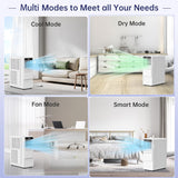 12000BTU Portable Air Conditioners with Remote, Floor Standing Cooling Portable AC Unit with Fan & Dehumidifier