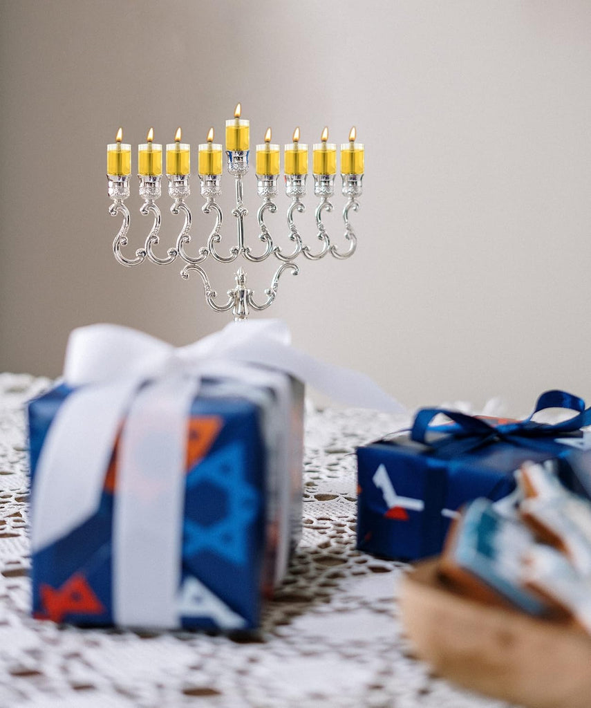 Chanukah Oil Glass Cups - Glass Oil Insert Cups for Menorahs - #14 (9 Pack) - Set of 9