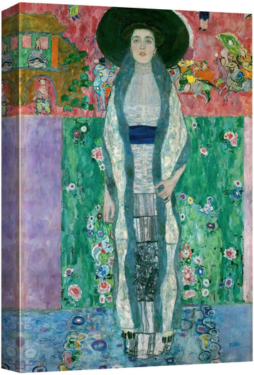 Canvas Print Wall Art Portrait of Adele Bloch-Bauer II Gustav Klimt Classic Illustrations Fine Art Decorative Vintage