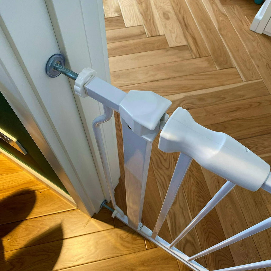 Easy Walk-Thru Baby Safety Gate, Fits 29.1" to 33.8" Openings