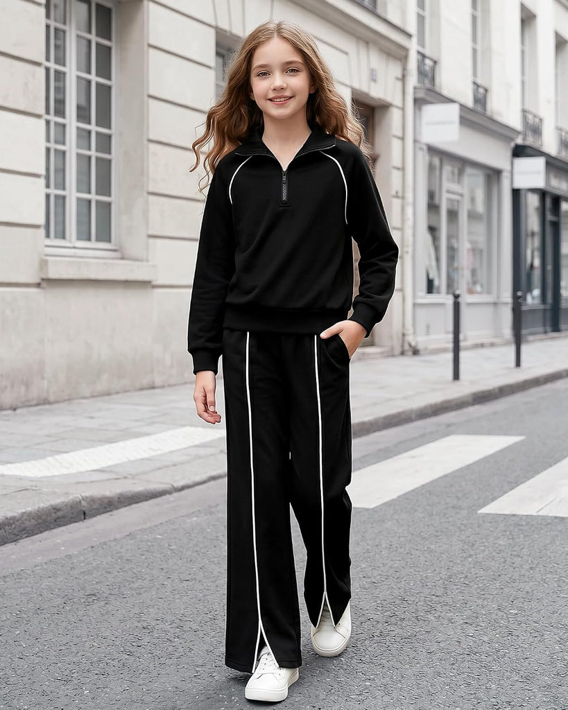 2 Piece Outfit Sweatshirt and Pants Sweatsuit Set