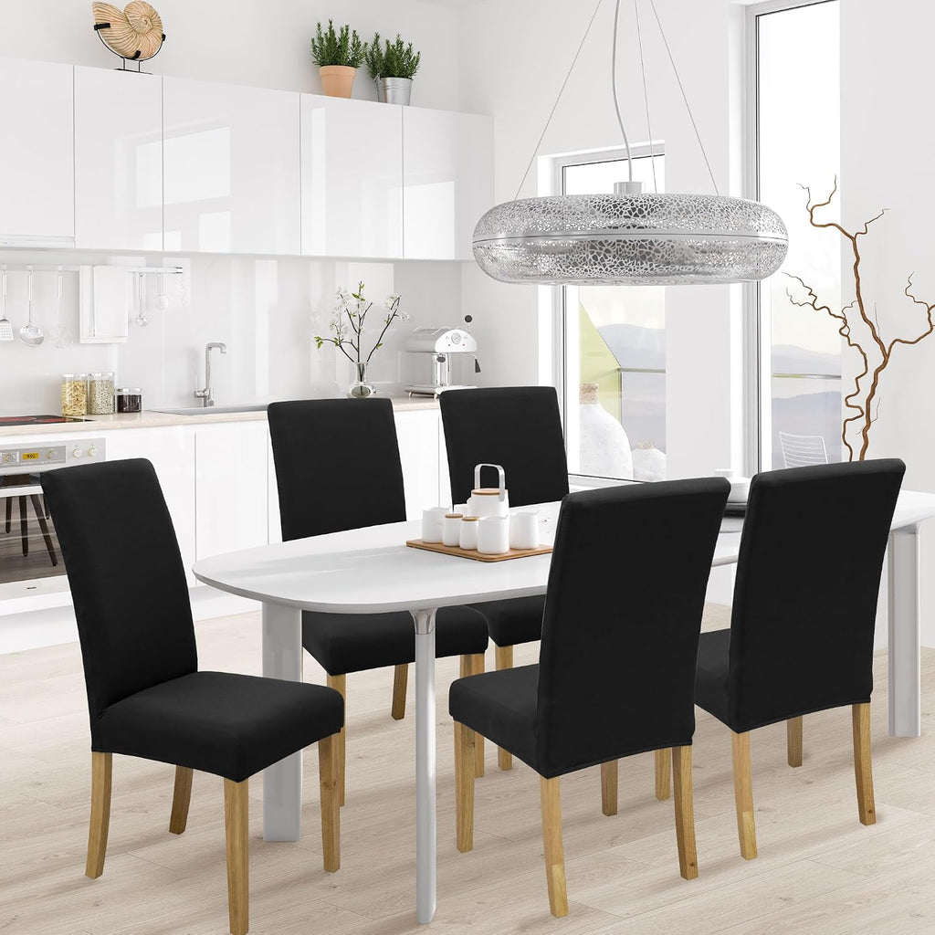 Dining Chair Covers, Stretch Seat Covers, Washable Furniture Protector