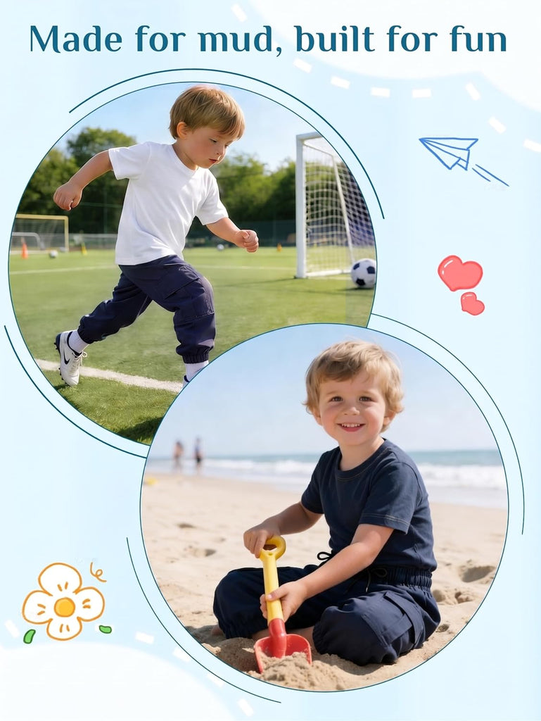 Toddler Boy Pants Joggers Sweatpants for Baby Boys Soft Casual Cargo Pants with Drawstring