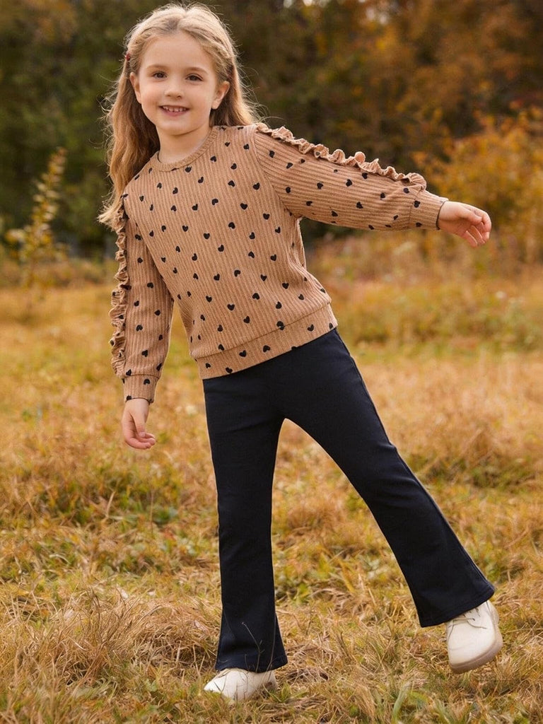 Toddler Girl Clothes Long Sleeve Fall Outfits for Girls