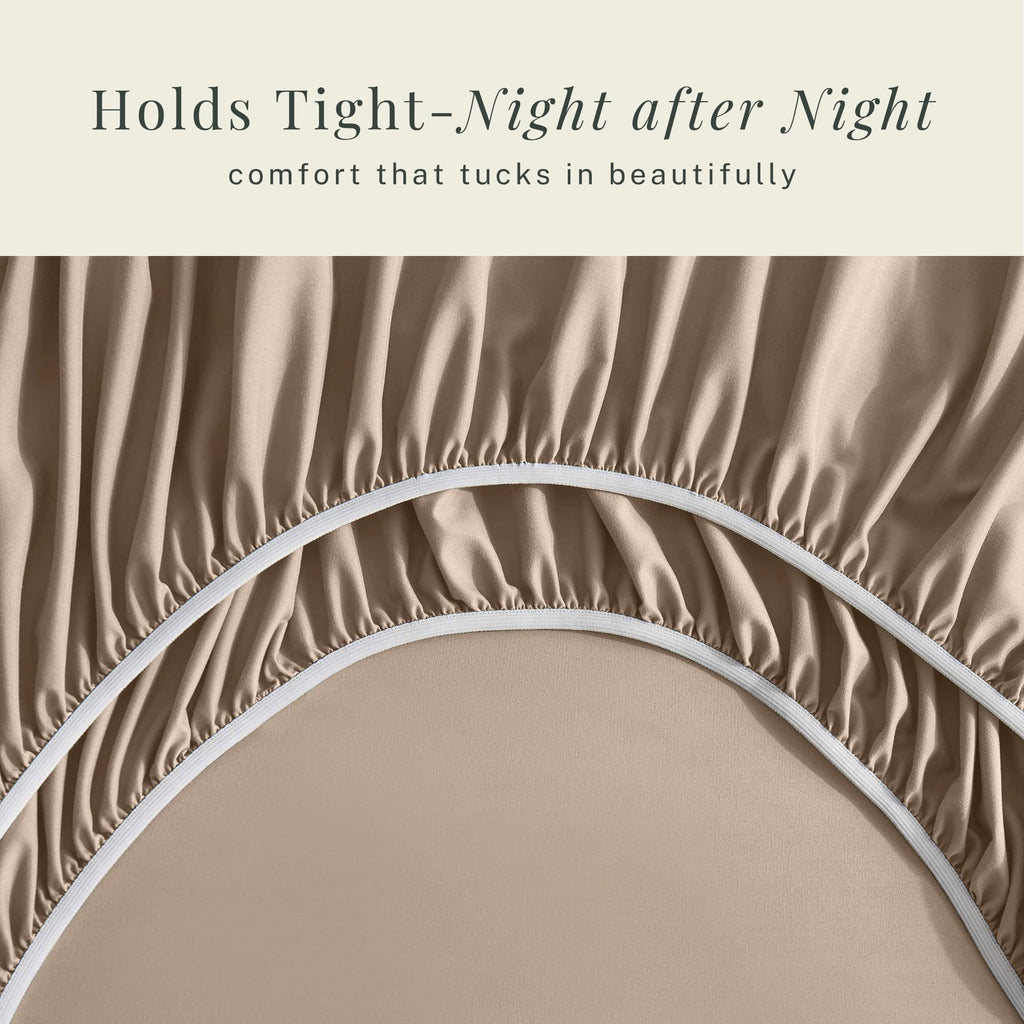 Extra Deep Pocket Queen Sheets Sets - Fits Mattress 18-24 Inches Deep - Extra Deep Pocket Sheets - 6 Piece Queen Size