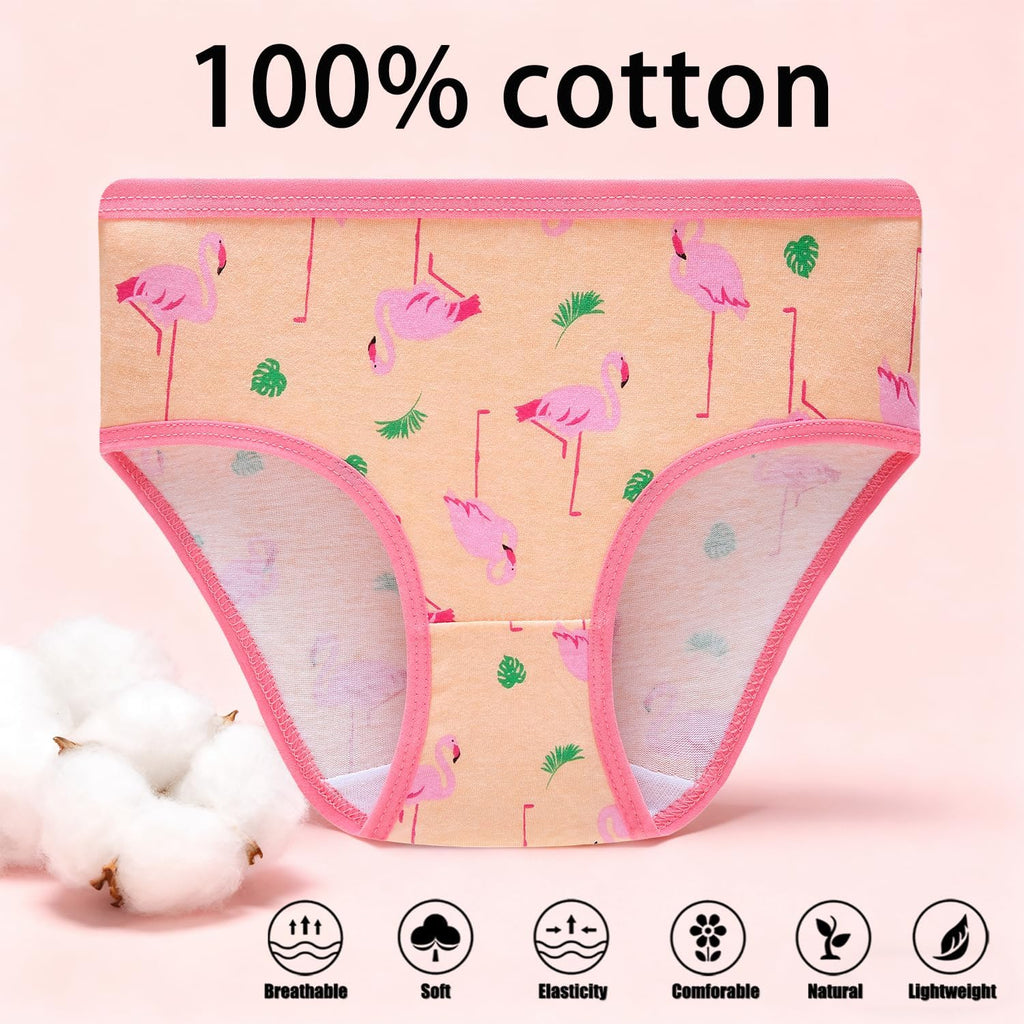 Toddler Girls Cute Underwear Kids Cotton Briefs