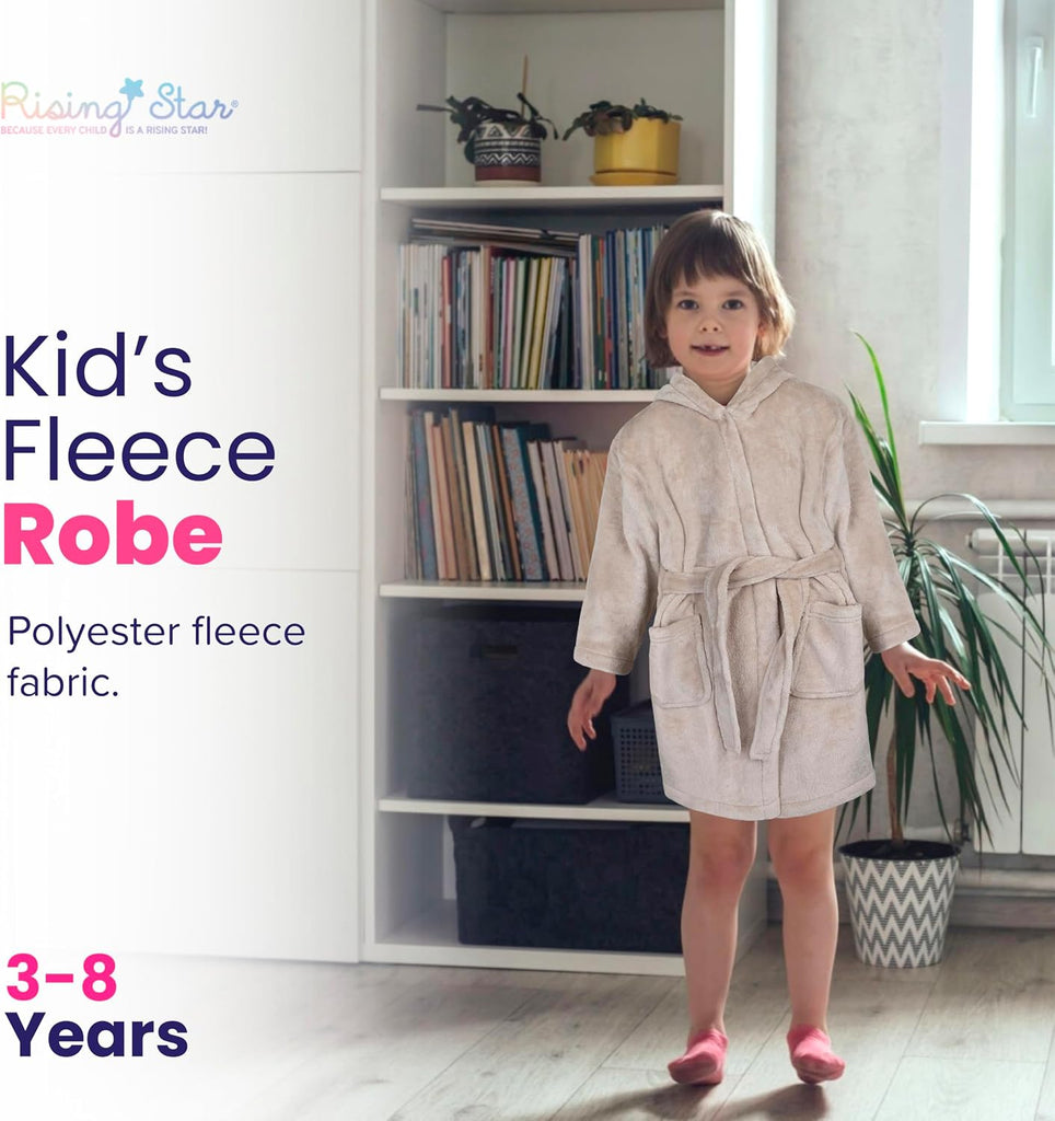 Baby Toddler Robe Or Kids Robe for Girls and Boys - Kids & Baby Bath Robe Spa Set with Washcloth or Slippers