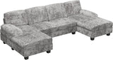 Furniwell Convertible Sectional Sofa Couch