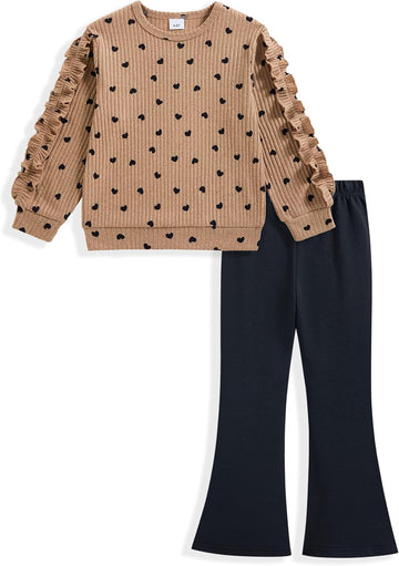 Toddler Girl Clothes Long Sleeve Fall Outfits for Girls