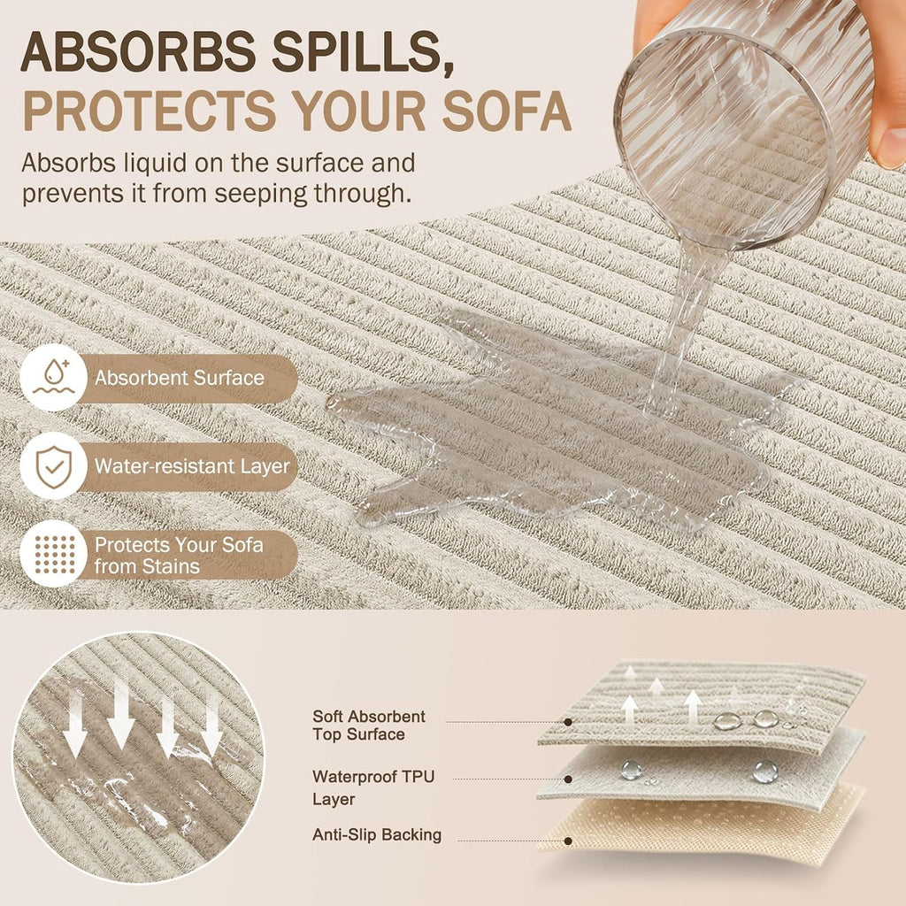 Waterproof Couch Cover for Dogs, Non-Slip Pet Sofa Covers Washable