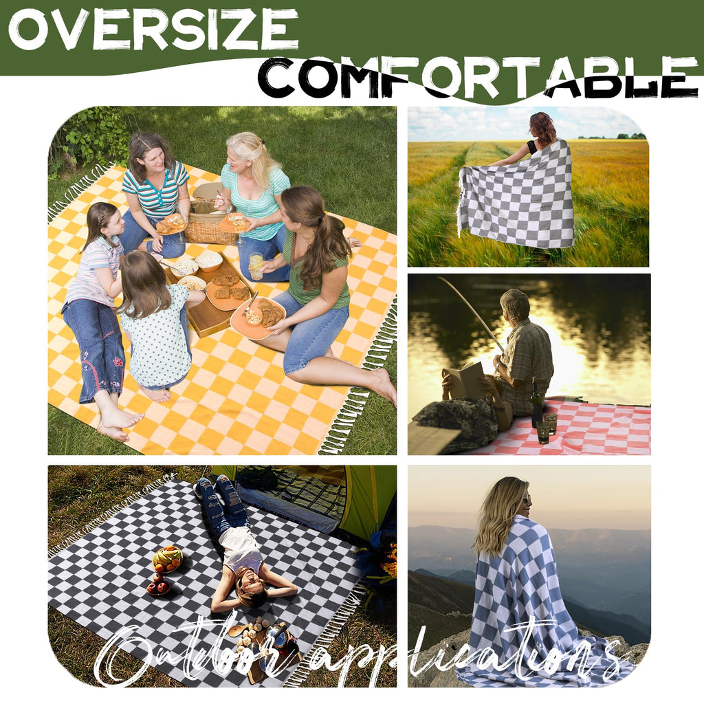 Extra Large Turkish Beach Towel Picnic Mat Throw Blanket Oversized Sandproof Boho Woven Summer Essential Yoga