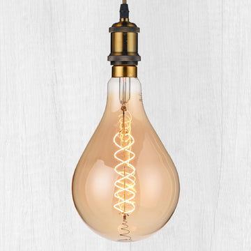 Oversized LED Vintage Edison Light Bulb,A52(A160) Huge A Type Bulb