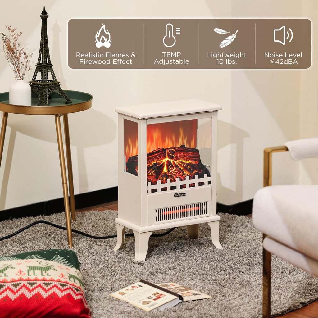 Suburbs TS17Q Infrared Electric Fireplace Stove