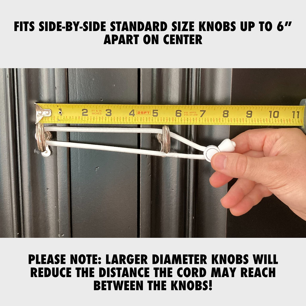 Baby Safety Cabinet Locks for Knobs Child Safety Cabinet Latches Safety Strap for Baby Proofing Cabinets Kitchen Door