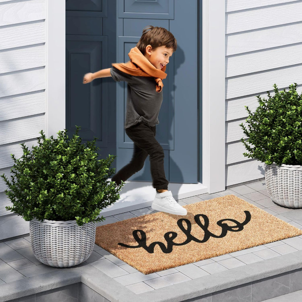 Front Door Welcome Mat (Hello, 36x24)