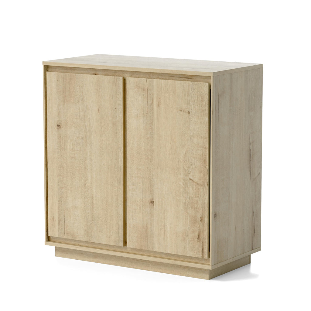 Buffet Storage Cabinet, Accent Sideboard Cabinet with Adjustable Shelves and Handless Design, Credenza Console Table