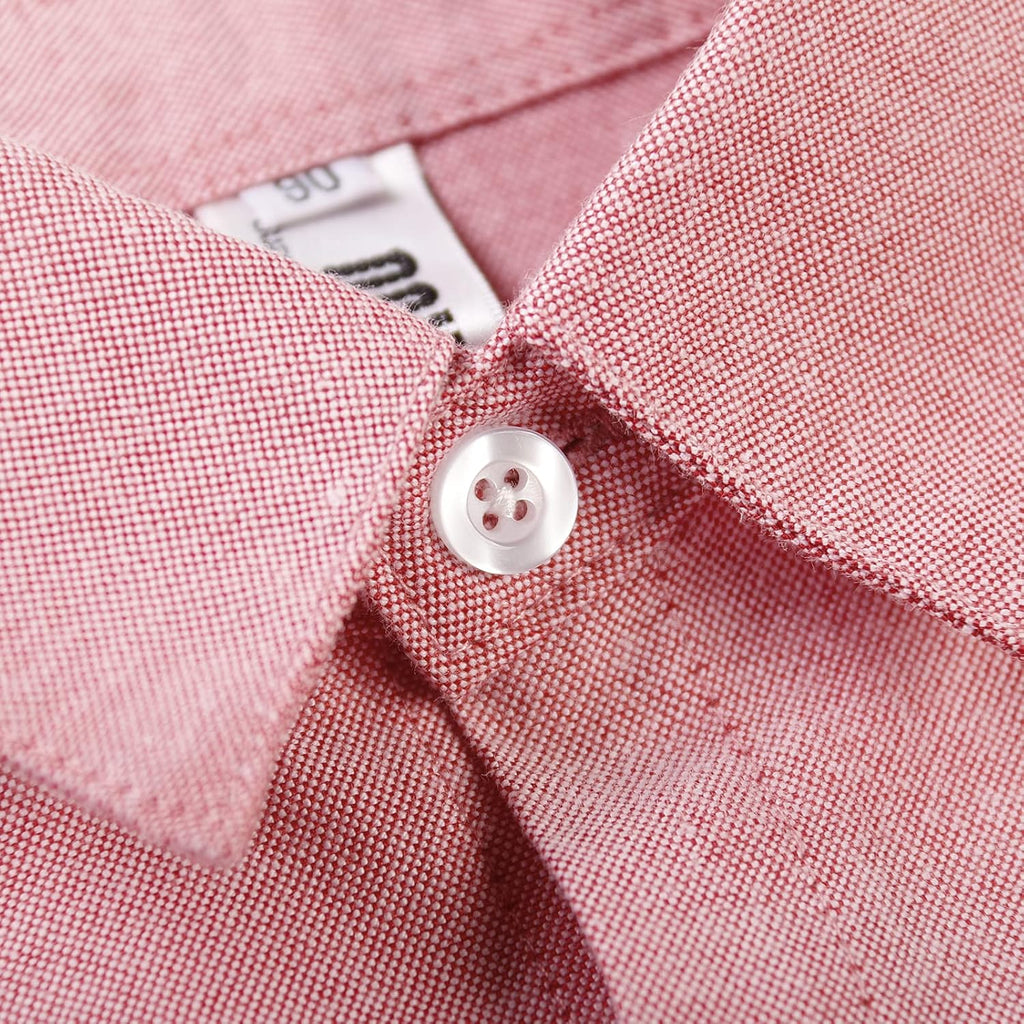 Boys' Long Sleeve Button Down Cute Rabbit Casual Dress Easter Shirt