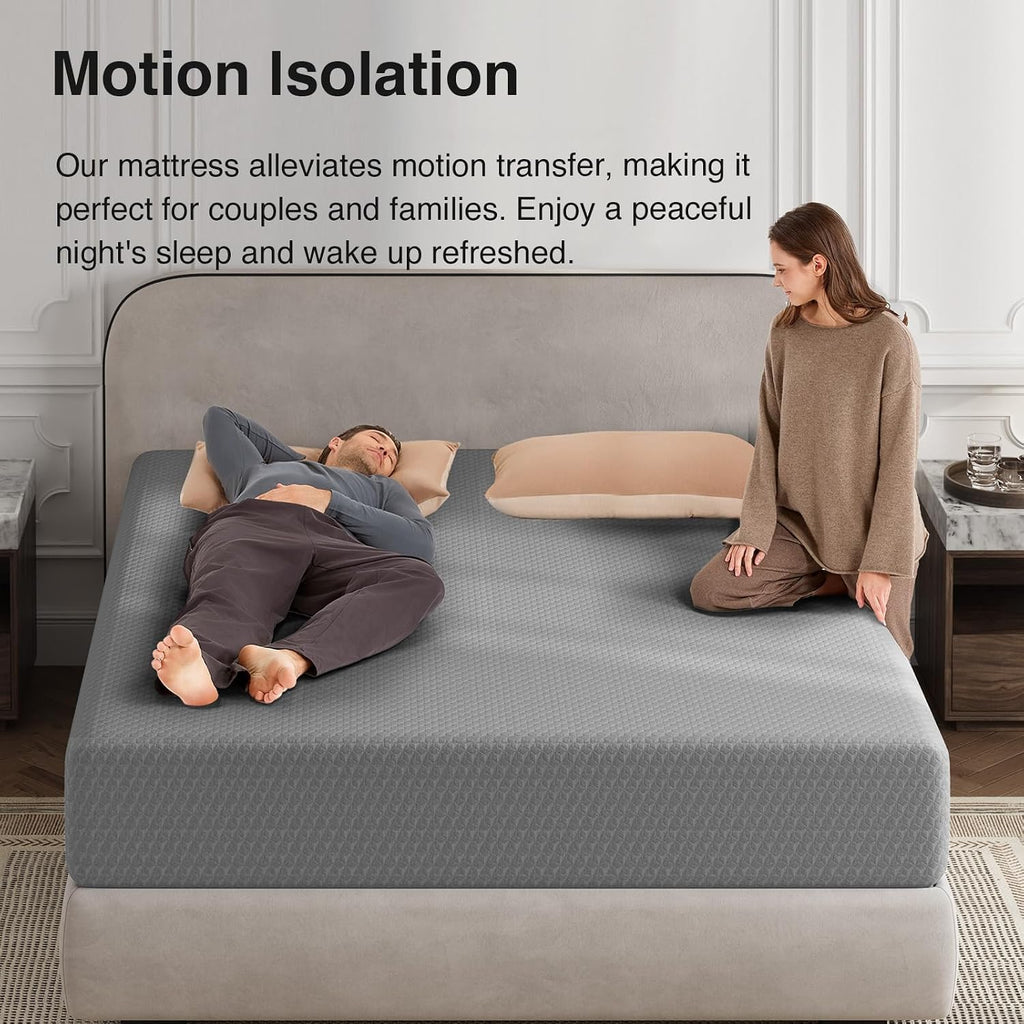 Full Size Mattress in a Box, 10 Inch Gel Memory Foam Mattress | Cool Night Sleep & Pressure Relief, Mattresses with