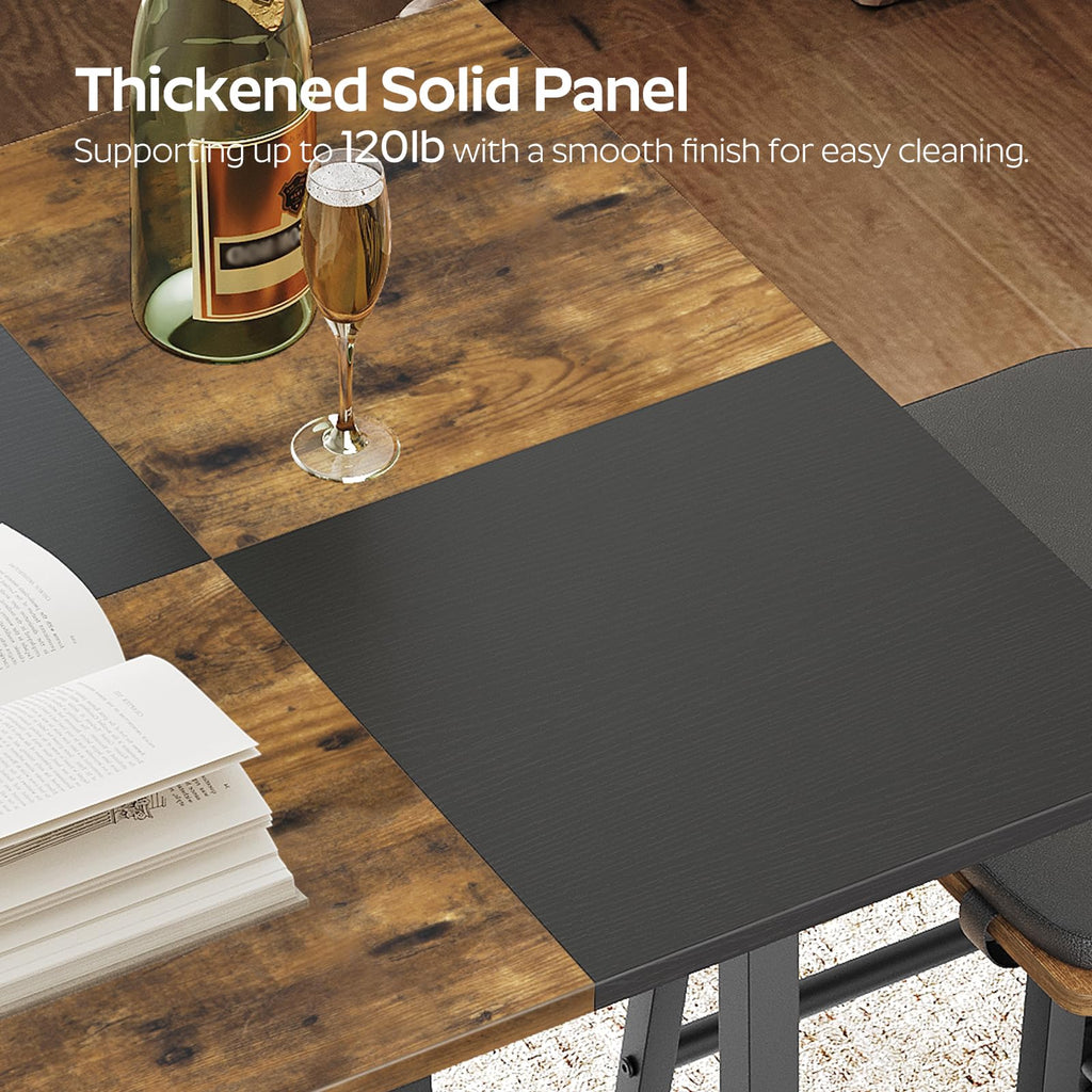 Bar Table, Kitchen Dining Table, Bar Counter Height Table, Pub Color Matching Breakfast Table, Tavern, Coffee Corner