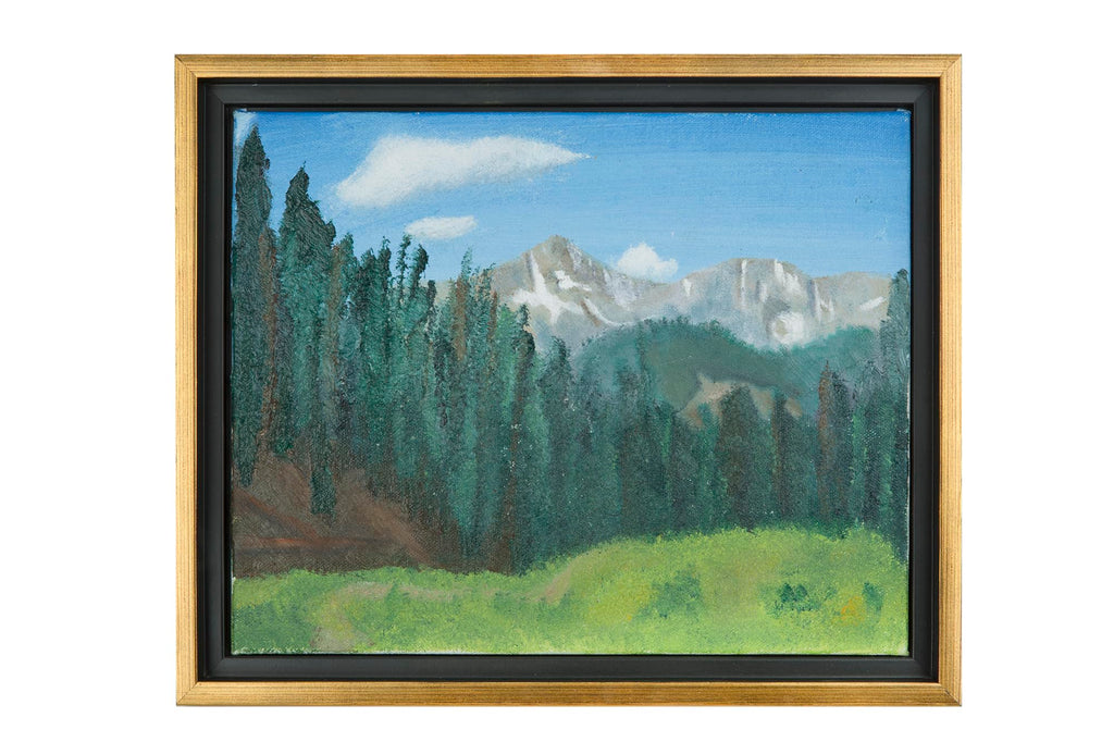 Illusions Floater Frame For 3/4" Deep Canvases - 20x20 Antique Gold/Black - For Galleries & Home Decor - Wood