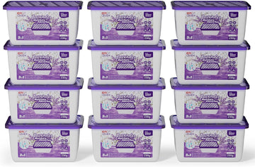 Moisture Absorbers with Lavender Scent, Portable Dehumidifier for Closet & Bathrooms, Kitchen