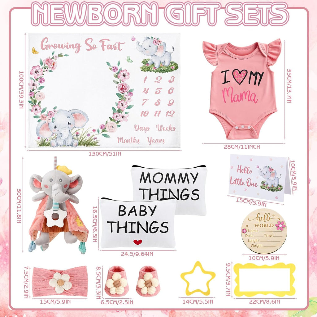 Baby Girl Gifts, Baby Shower Gifts for Girls, Baby Girl Gift Baskets