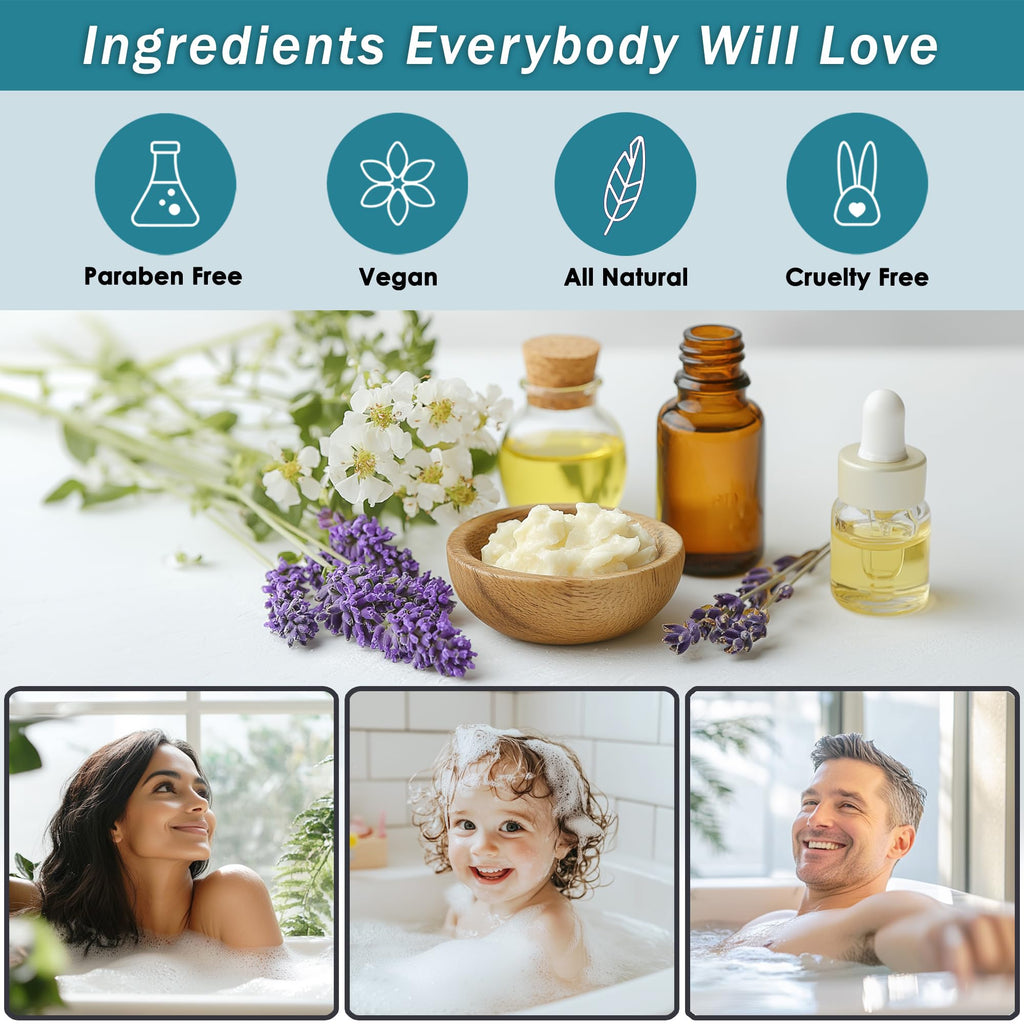 Bath Gift Basket For Women - Jasmine & Lavender