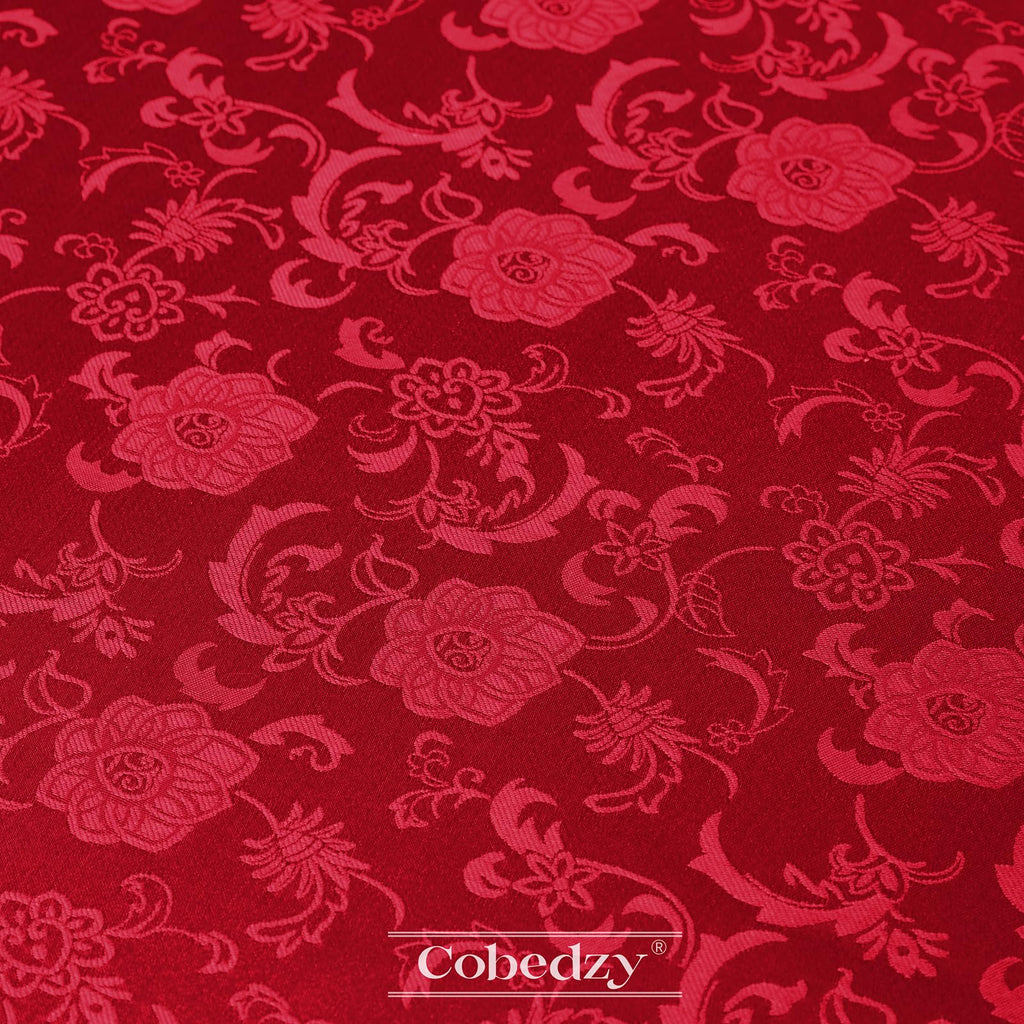 Red Satin Fabric, 1 Yard, 60 Inches Wide