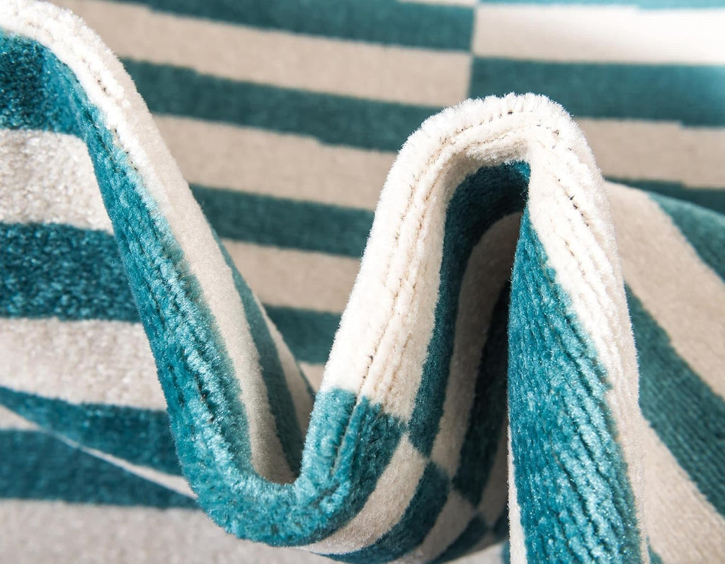 Soho Rug - 10' x 13' Turquoise Low Rug