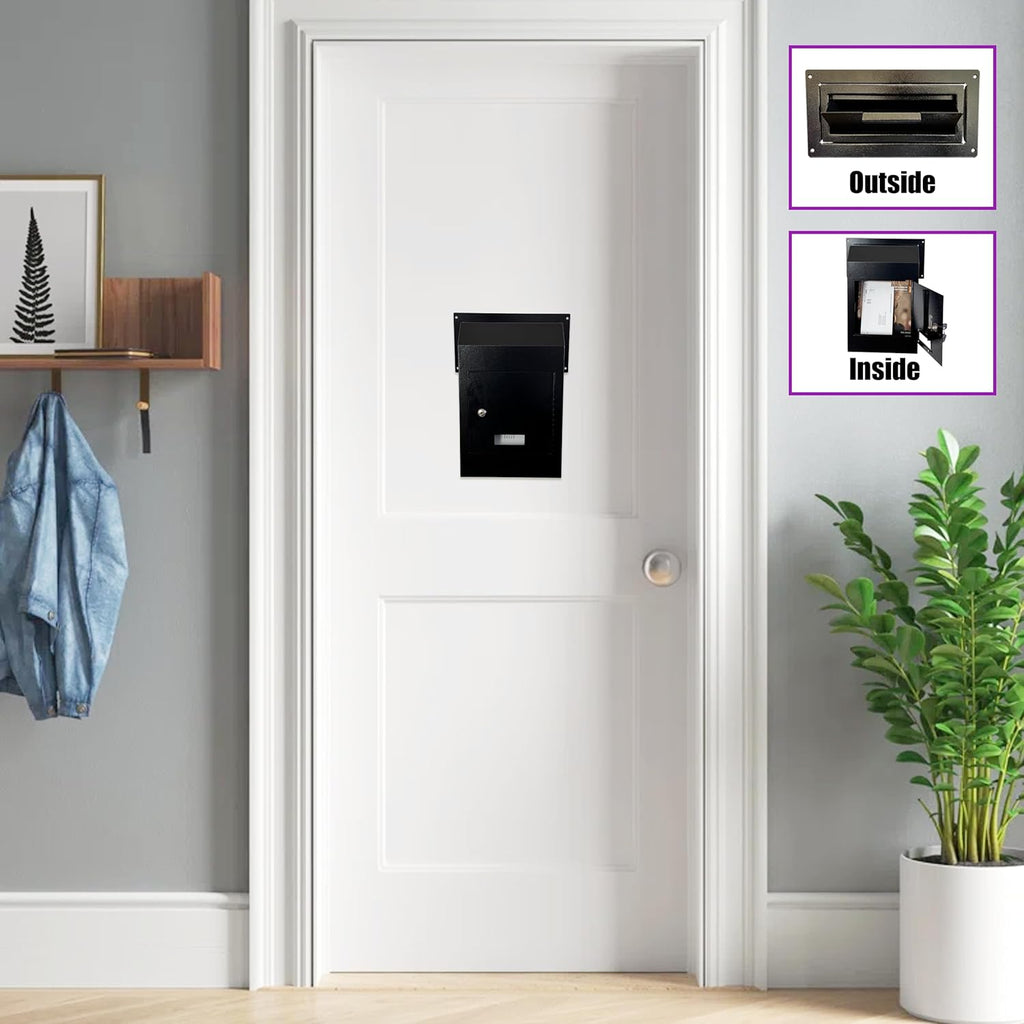 Door Drop Box, Mail Slots for Mail, Rent, Deposit, and Night Key