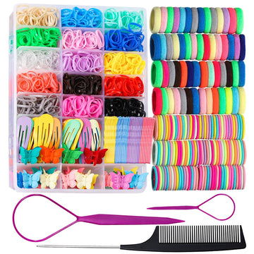 Hair Accessories for Girls Colorful Hair Rubber Bands Hair Ties